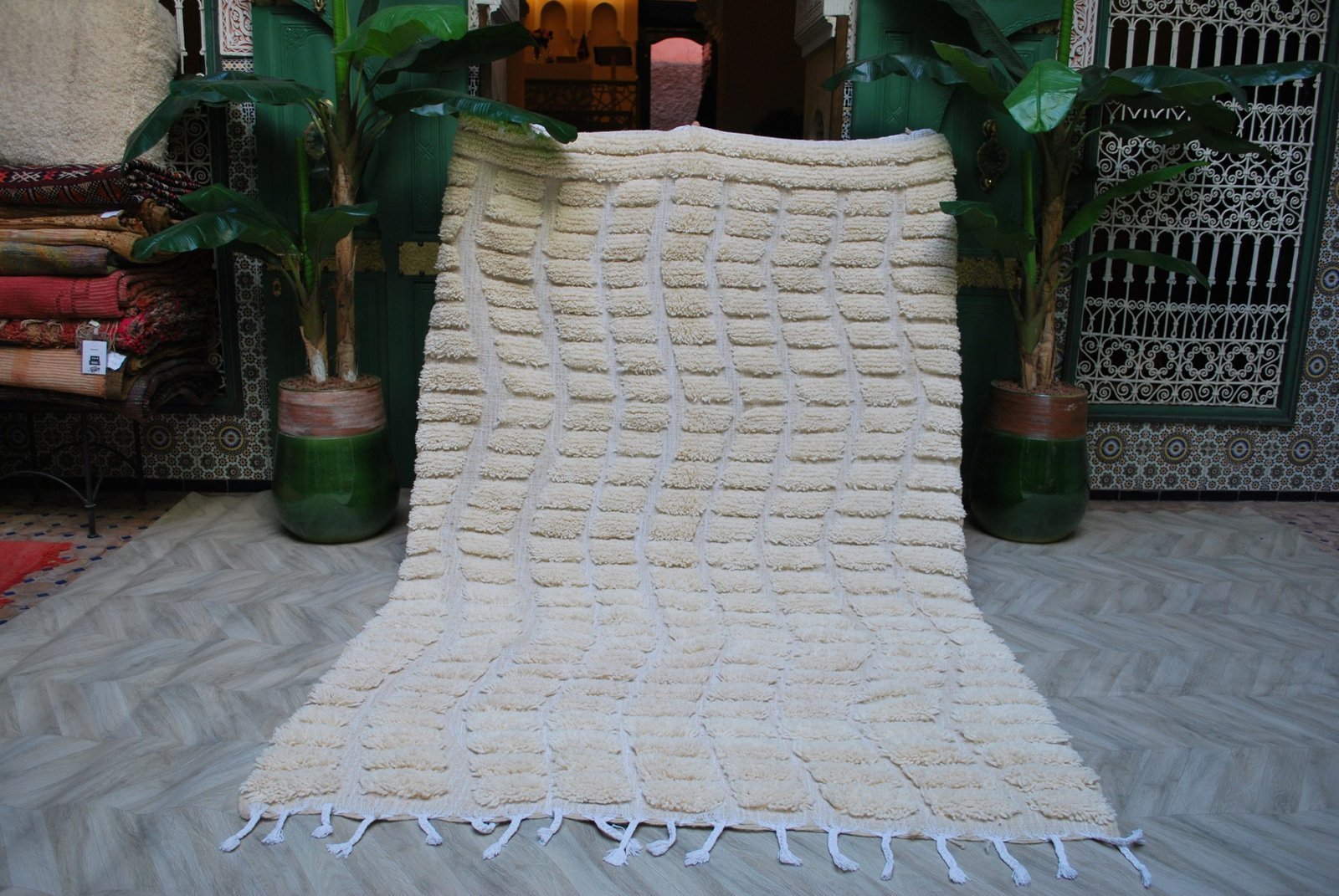 Beni Ourain Wool Rug