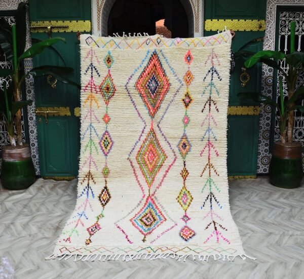 RUG MOROCCAN AUTHENTIC AMAZING BERBER WOOL RUG 262 x 155 cm