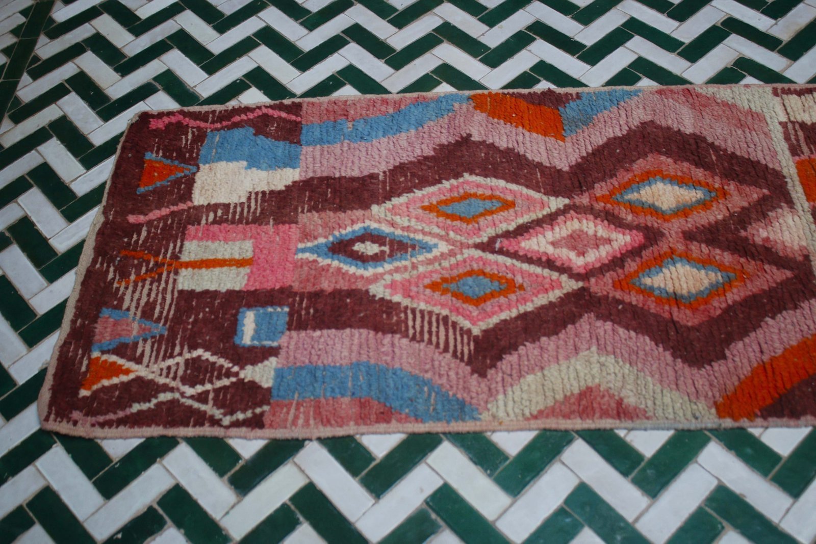 MG_9922-scaled-1 Handmade Vintage Boujaad Rug – Moroccan Berber Style - Image 1