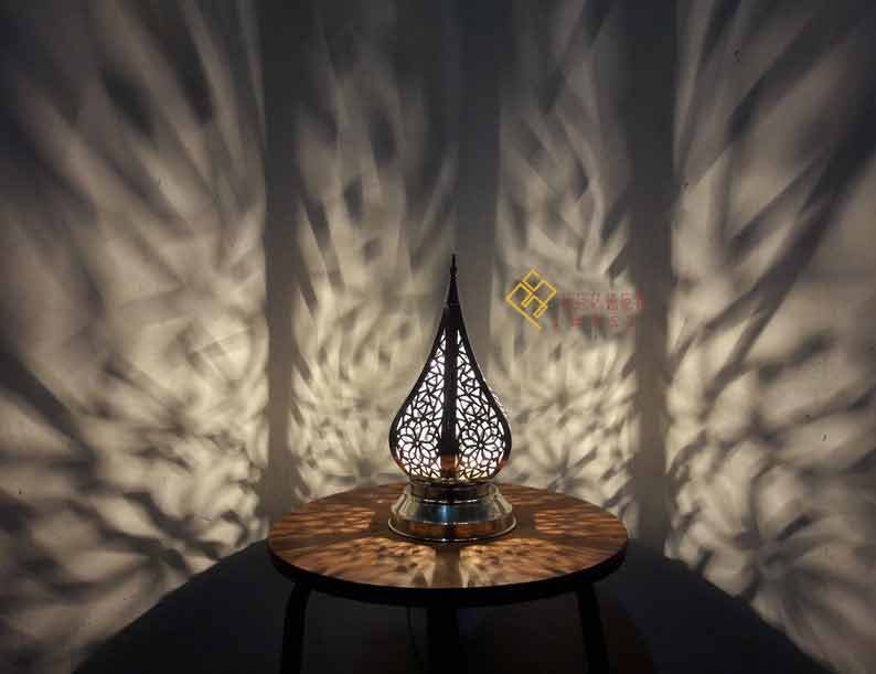 il_794xN.2745928014_5btj Read the full titleMoroccan Infinity Bedside Table Lamp - Image 1